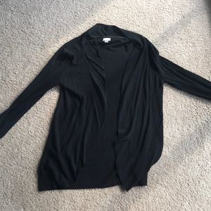 Black cardigan